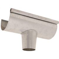 Billy Penn 2509 Half Round Gutter End with Outlet