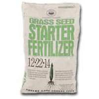grass seed starter, 18 lb