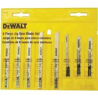 cobalt jig saw blade set, 8 pc