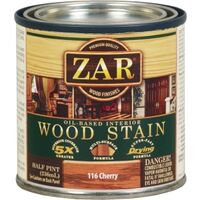 zar wood stain, 1/2 pt cherry