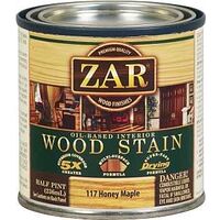 Zar Wood Stain, 1/2 Pt Honey Maple