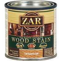 Zar Wood Stain, 1/2 Pt Spanish Oak