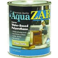 Aqua Zar Polyurethane, 1 Pt Satin