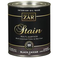 zar wood stain, 1 qt charcoal