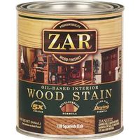 zar wood stain, 1 qt spanish oak