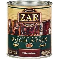 Zar Wood Stain, 1 Qt Dark Mahogany