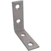 corner brace galvanized, 6in. x 1 1/8in.