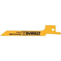 reciprocating saw blade, 3 1/2in.