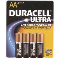 Ultra Duracell, AA 4 Pk
