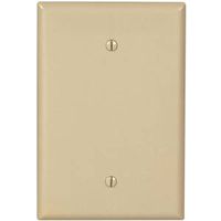 6640528 - 1G JUMBO IVORY BLANK PLATE