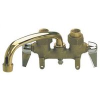 LAUNDRY TRAY FAUCET 2-HNDL BRS