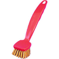 Pot & Pan Brush, Brass Bristles