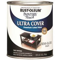 6645790 - 1/2PT BLK SEMI-GLOSS PAINT