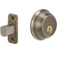 6674303 - 1-CYLINDER DEADBOLT K4 A BRASS