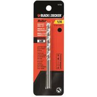 masonry drill bit, 4in. x 1/4in.