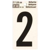 vinyl reflective numbers, #2