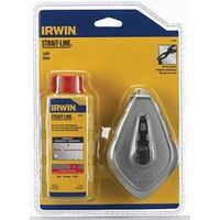 irwin red chalk line & reel set