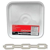 6719926 - #8 138FT WHITE PLASTIC CHAIN