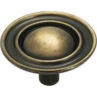 brass knob, 1 1/2in.