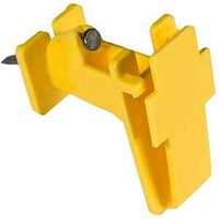 poly tape insulator wood post 