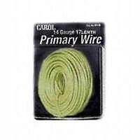 Primary Wire, 14 Gauge x 17 Yellow