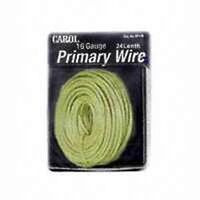 Primary Wire, 16 Gauge x 24 Yellow