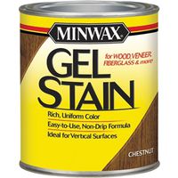 minwax gel stain, 1 qt chestnut