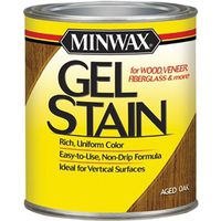 minwax gel stain, 1 qt aged oak