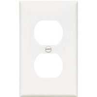 6730139-1G WHITE DUPLEX PLATE 10PK