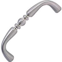 Brushed Nickel Pull, 3"