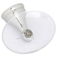 6734164 - VEN SOAP DISH ACRYLC TRAY CHRM