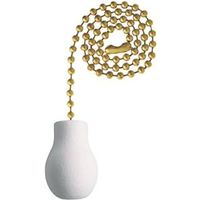 6738207 - WD/WHT CEILG FAN PULL CHAIN