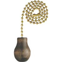 6738215 - WALNUT FAN/LIGHT PULL CHAIN