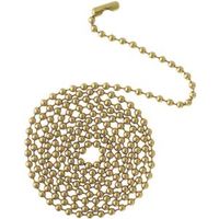 6738223 - 12IN BRS FAN/LIGHT PULL CHAIN