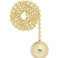 6738298 - BRS BALL CEILG FAN PULL CHAIN