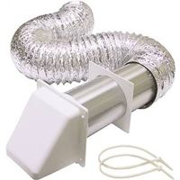 6739197 - 4X5 WHT PREFRD DRYER HOOD KIT