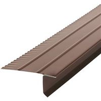 6740195 - F5M HEMMED ALUM DRIP EDGE BRN