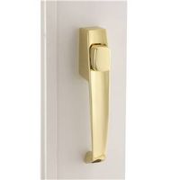 accents cumberland push button latch, brass
