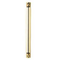 ceiling fan down rod, 1/2in. x 12in. brass