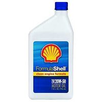 Formula Shell 20W50 Oil Qt 