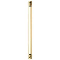 ceiling fan down rod polished brass, 1/2in. x 24in. 