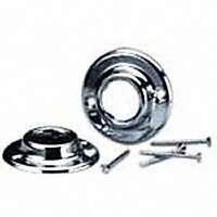 chrome shower rod flange   