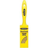 white bristle stain brush   