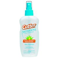 Spectrum 54010-6 Cutter-Skinsations Insect Repellent, Fresh Scent, 6 Ounce