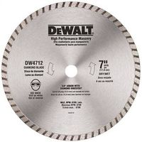 Dewalt DW4712 Extended Performance Segmented Rim Circular Saw Blade