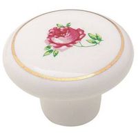 6750731 - 1-1/2 FLOWER CERAMIC KNOB