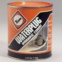 Waterplug Hydraulic Cement, 2.5 Lb