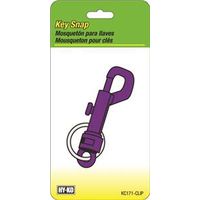 plastic key snap with split ring