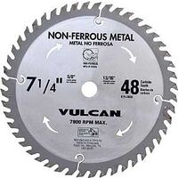 Carbide Circular Saw Blade, 7 1/4in. x 48 Teeth