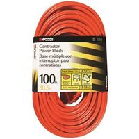 6754170 - 12/3X100FT 3OUTLET POWER BLOCK